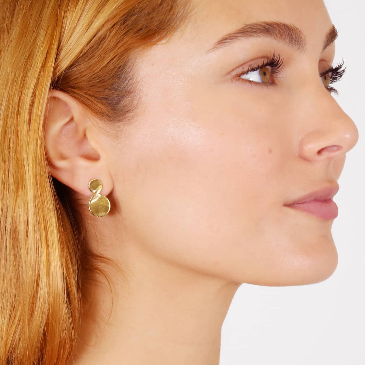 Pendientes Matt Sylune Dorado Anartxy