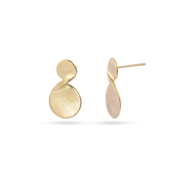 Pendientes Matt Sylune Dorado Anartxy