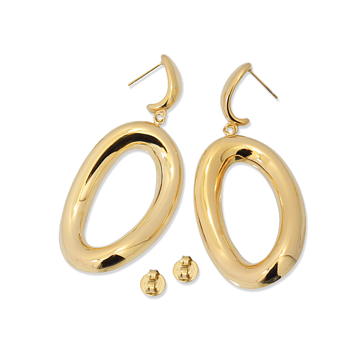 Pendientes Waves Current Dorado Anartxy