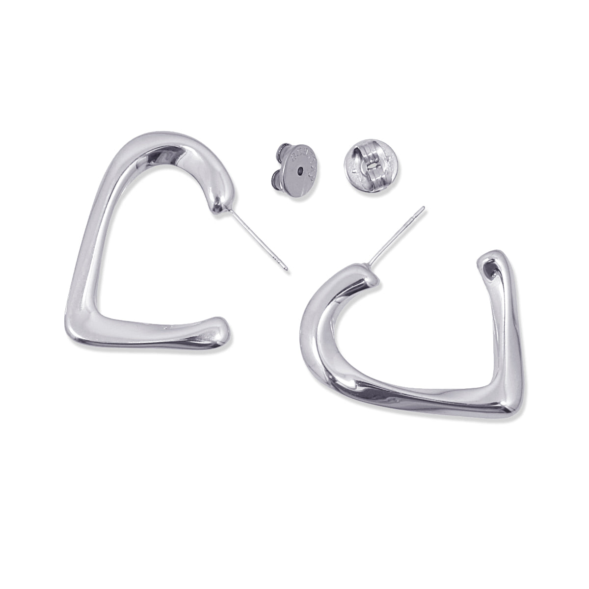 Pendientes Waves Bliss Plateado Anartxy