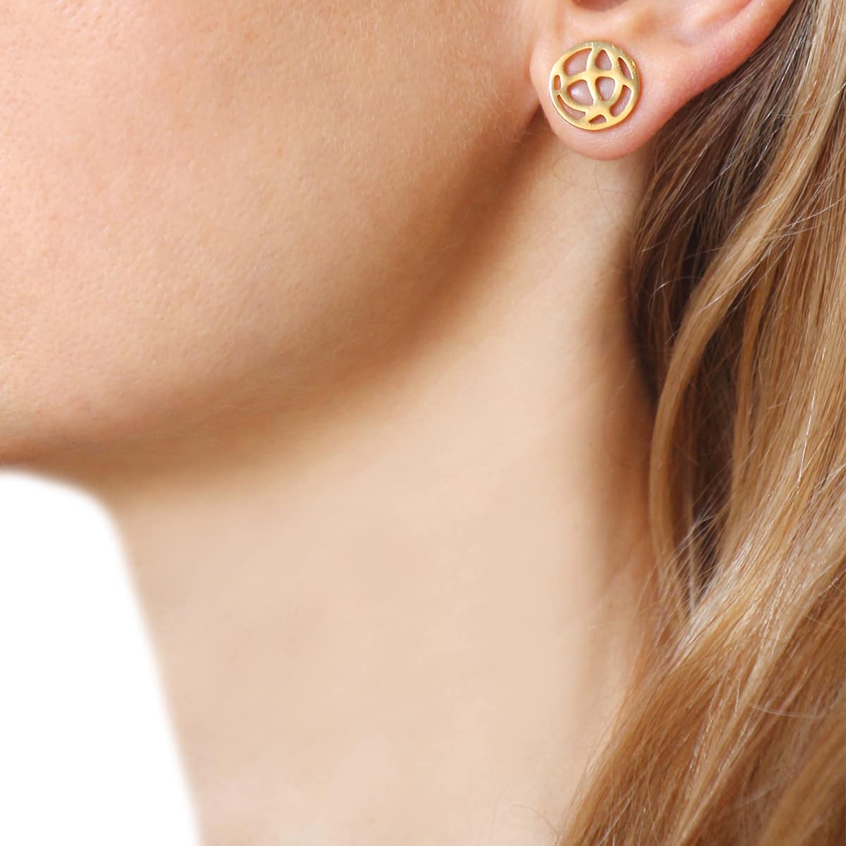 Pendientes Aichi Dorado Anartxy