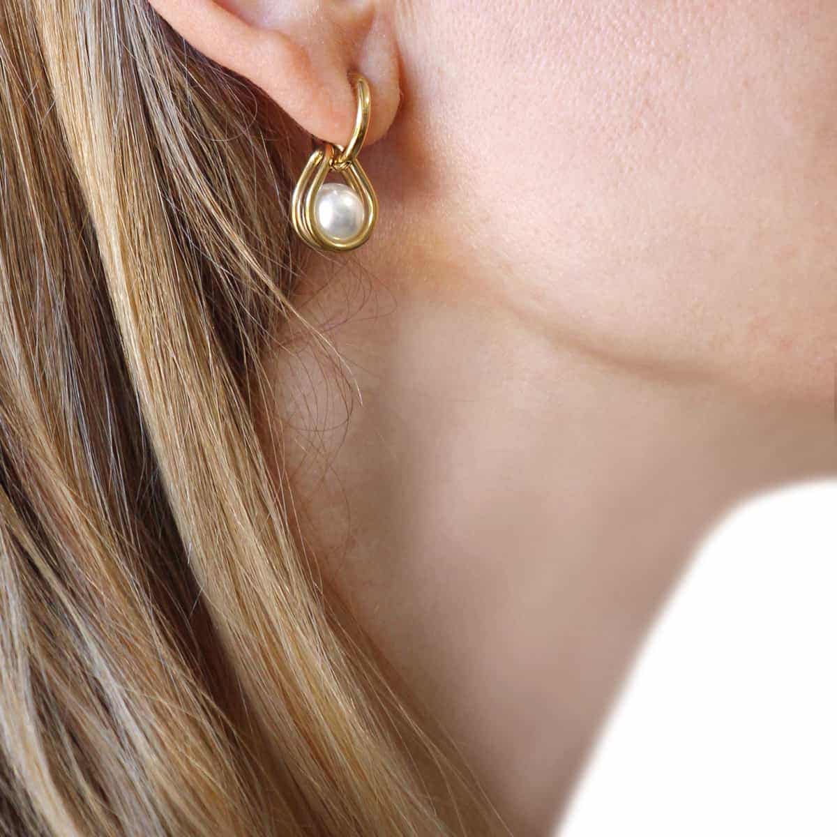 Pendientes Rauri Dorado Anartxy
