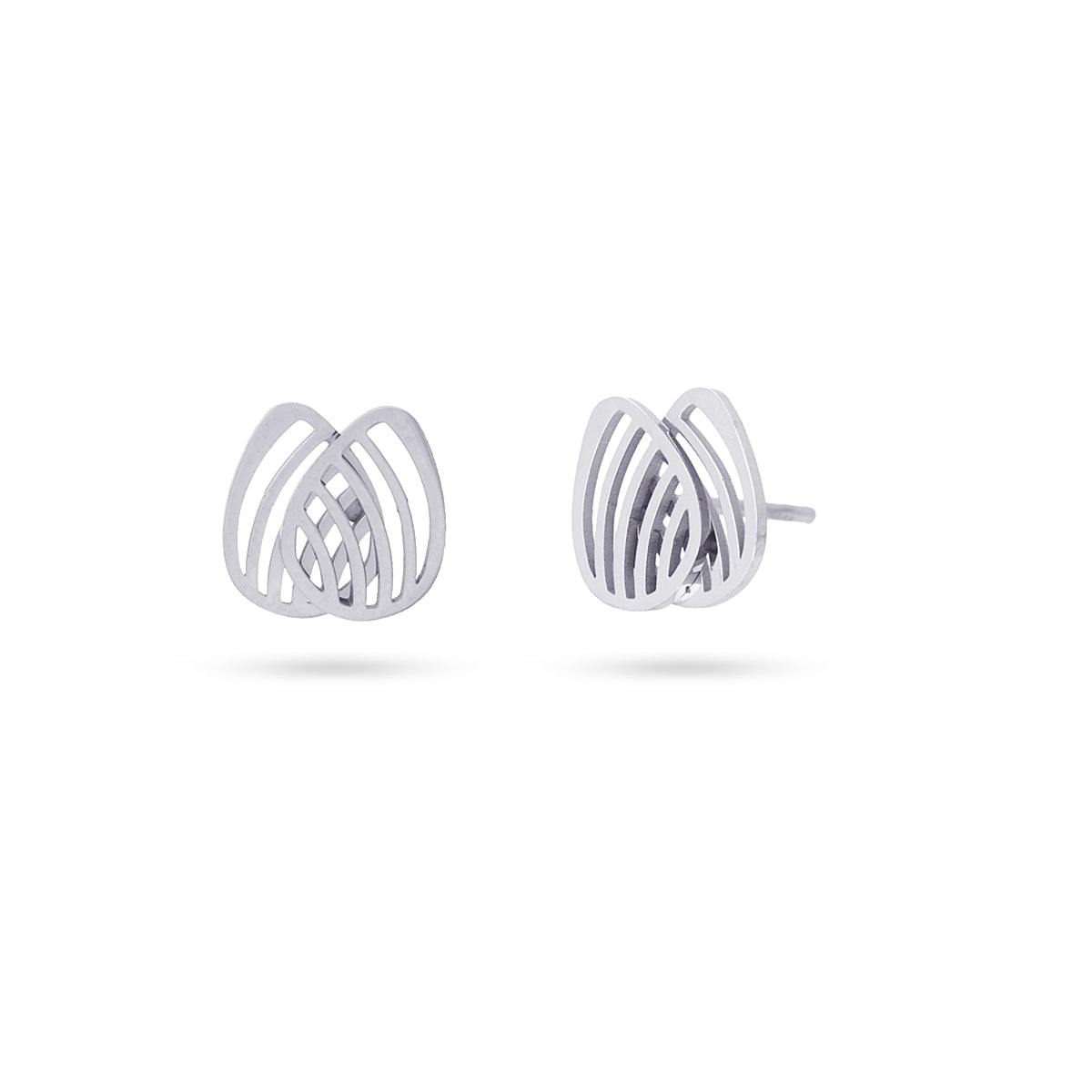 Pendientes Oasis Date Plams Plateado Anartxy