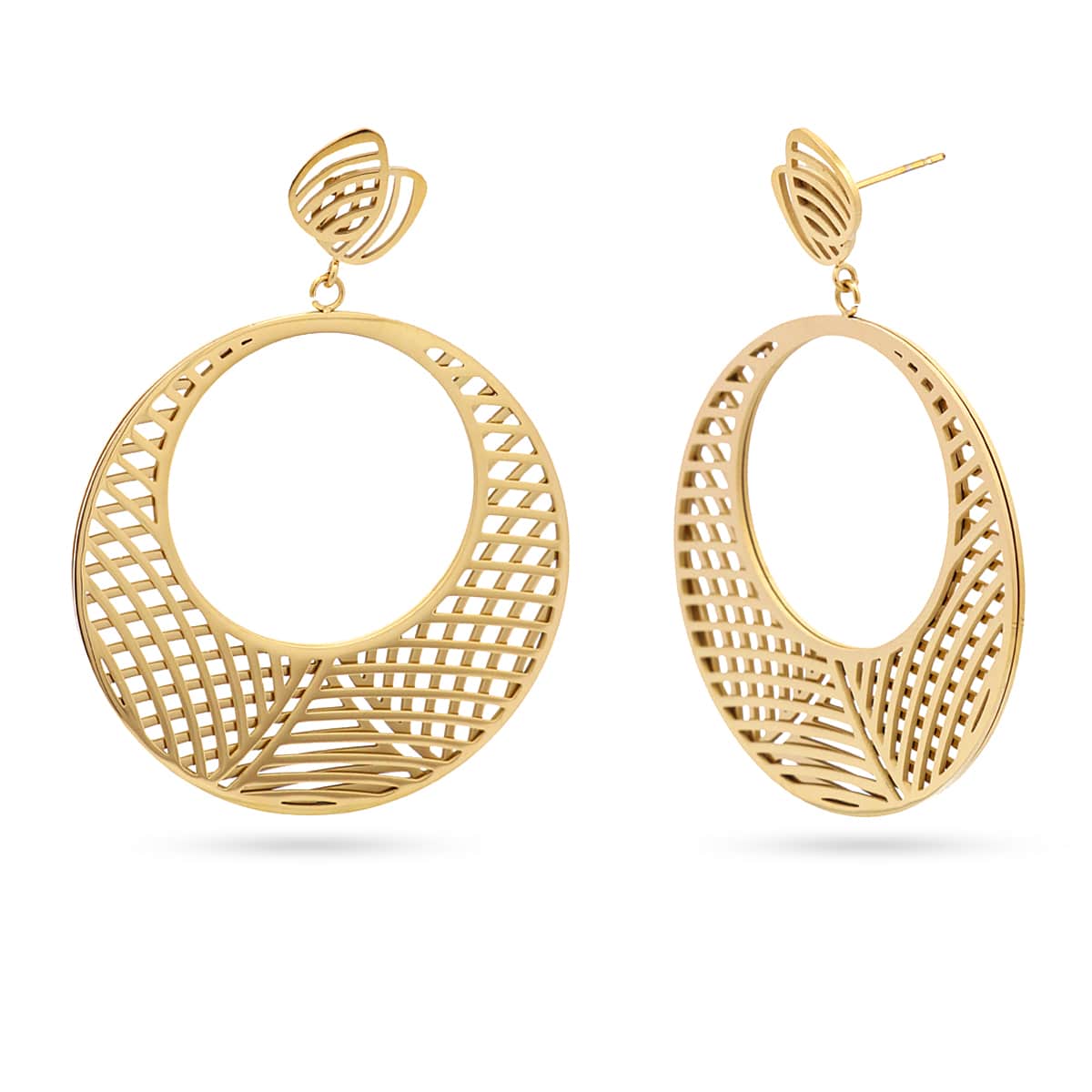 Pendientes Oasis Desert Dorado Anartxy