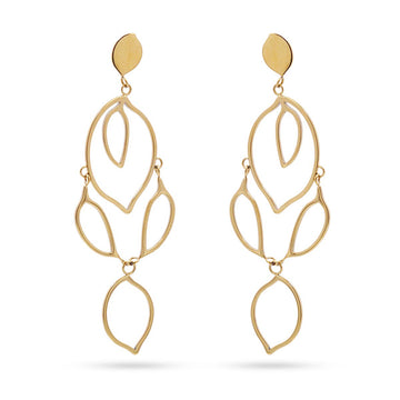 Pendientes Lemons Citria Dorado Anartxy