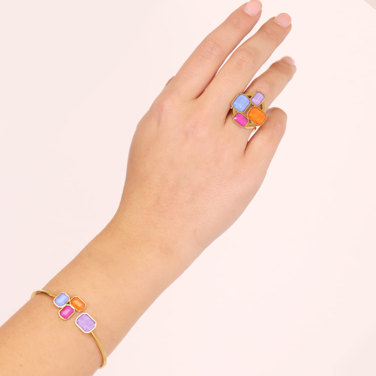 Pulsera Pixels Prisma Combinado Anartxy