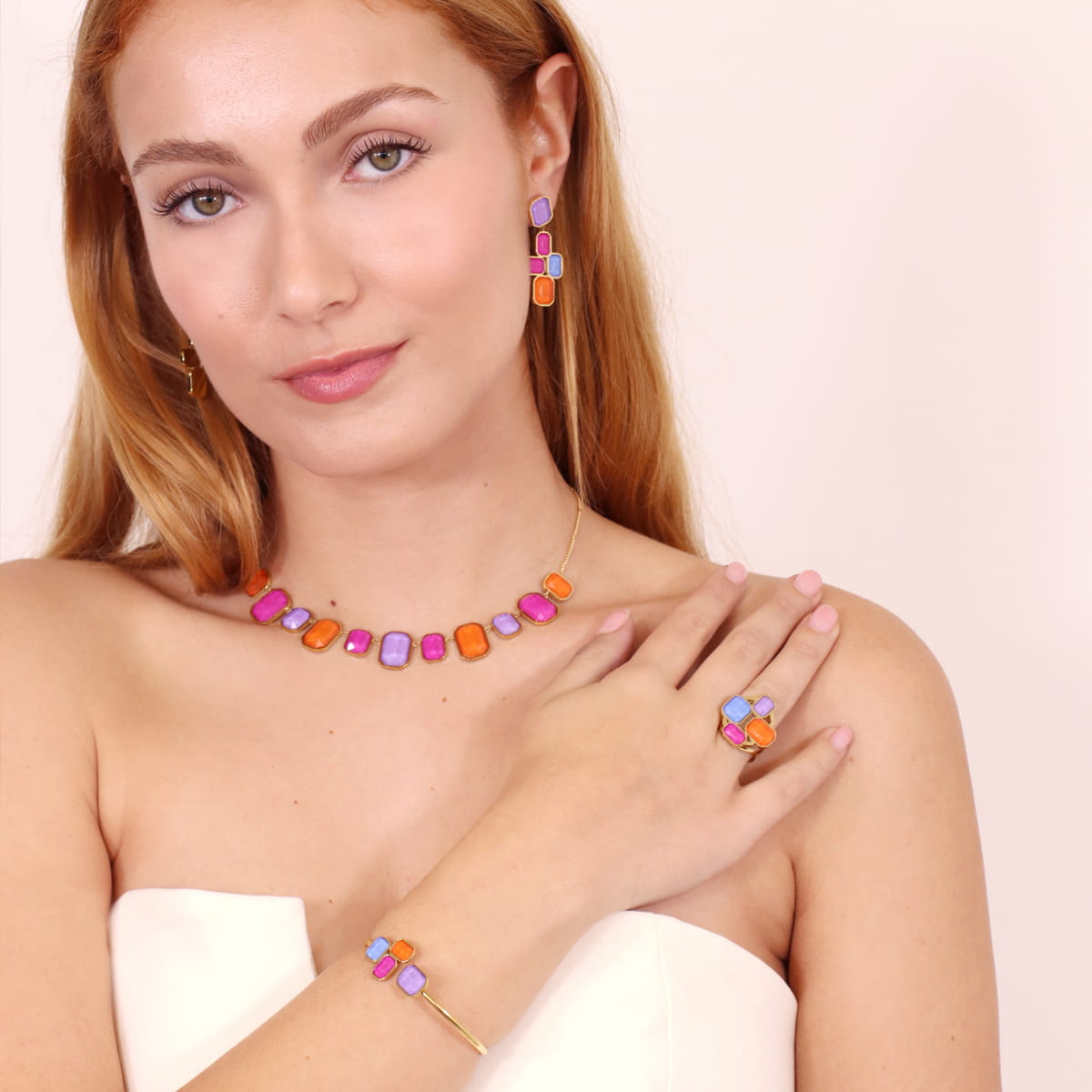 Pulsera Pixels Prisma Combinado Anartxy