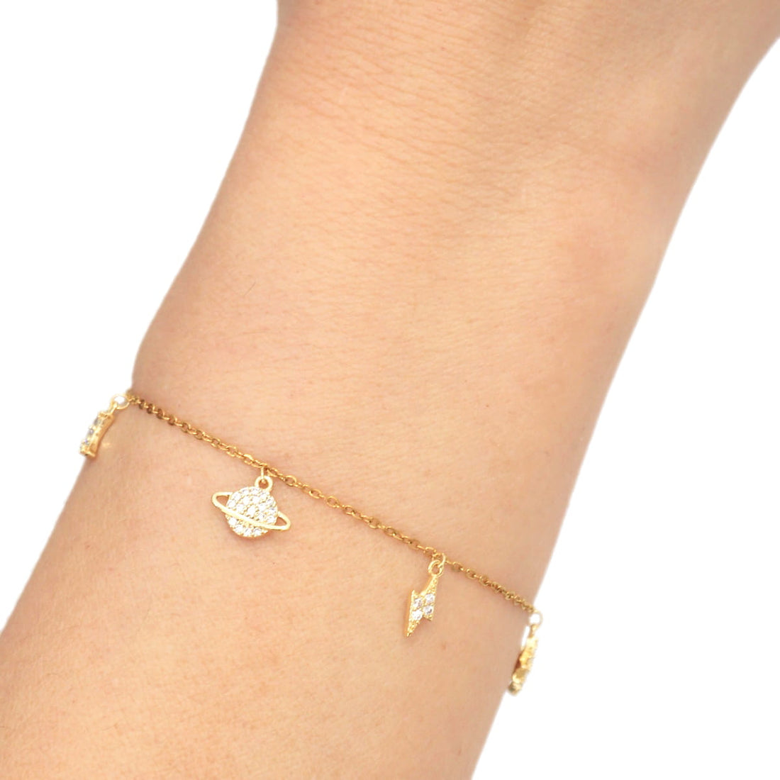Pulsera Charming Universe Dorado Anartxy