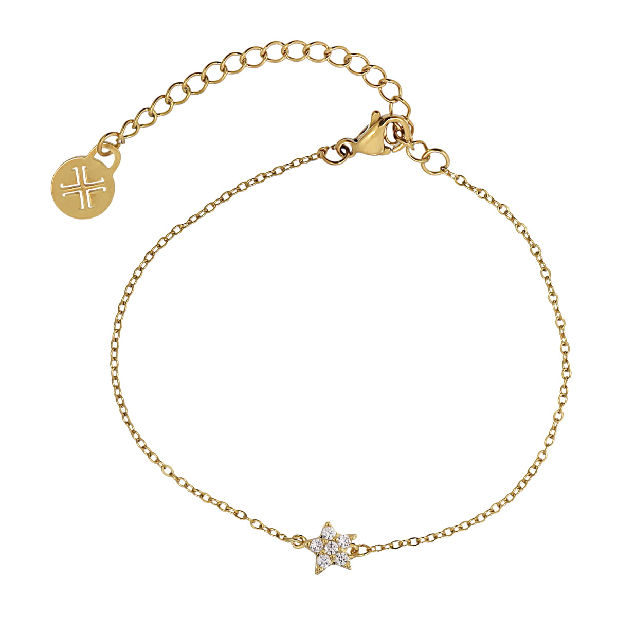 Pulsera Charming Star Dorado Anartxy