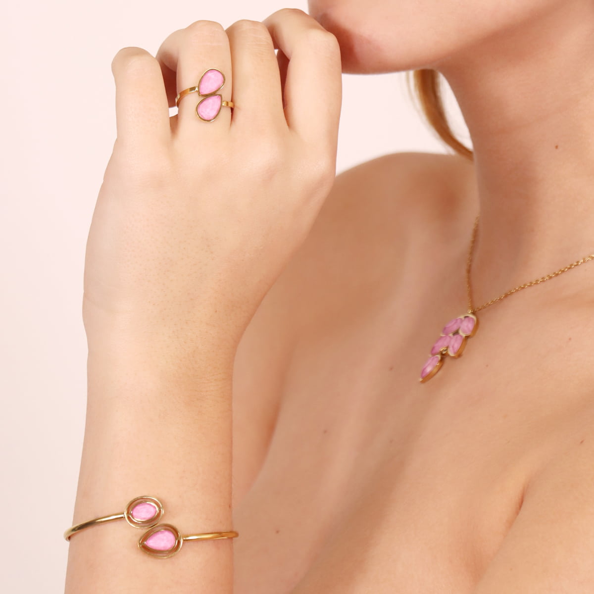 Drops Halo Bracelet