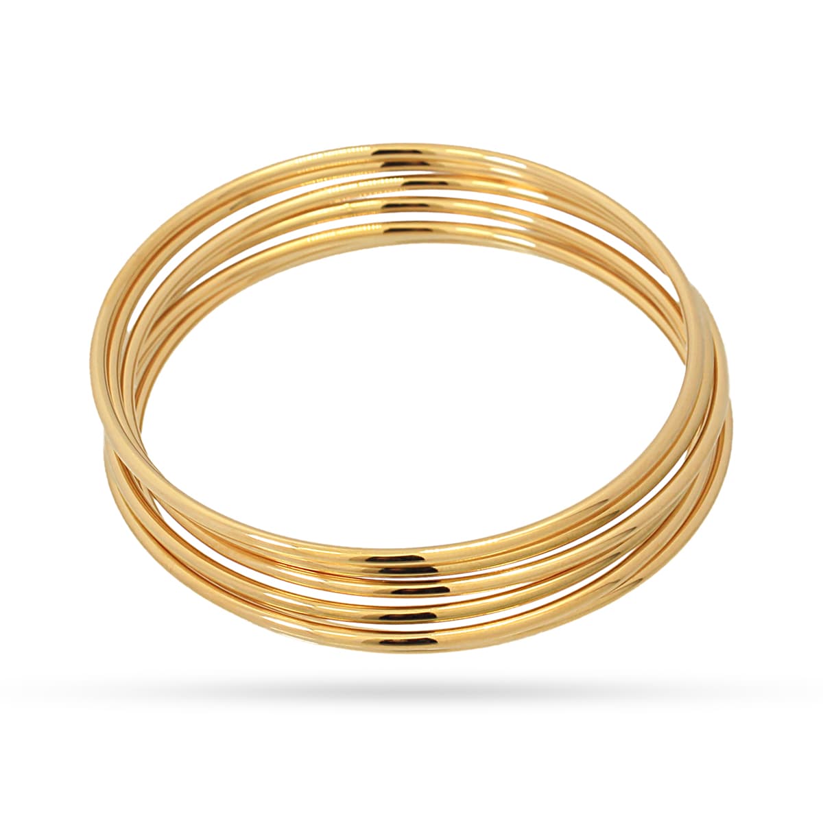 Pulseras Summer Essentials 7 Rings Dorado 60 mm Anartxy