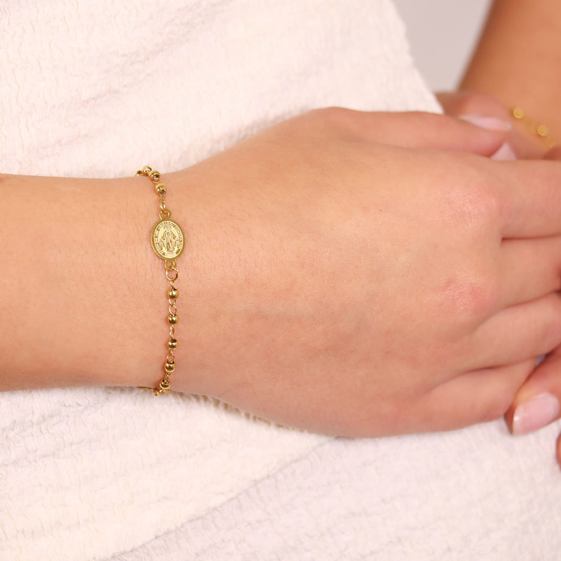 Pulsera Salve Dorado Anartxy