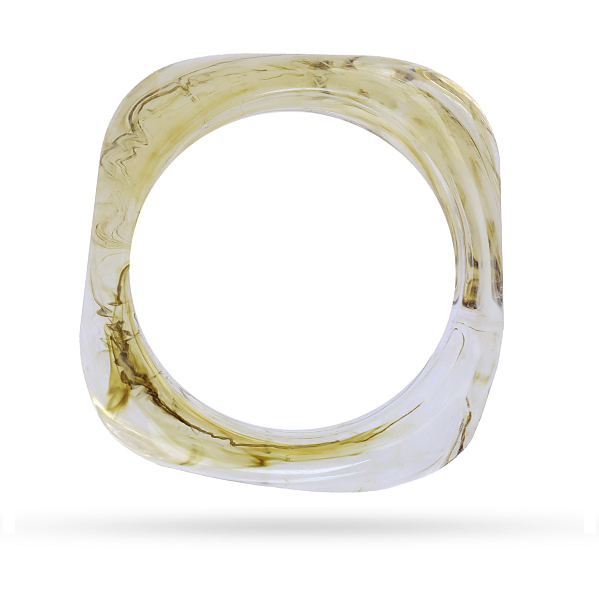 Resin Peach Bracelet