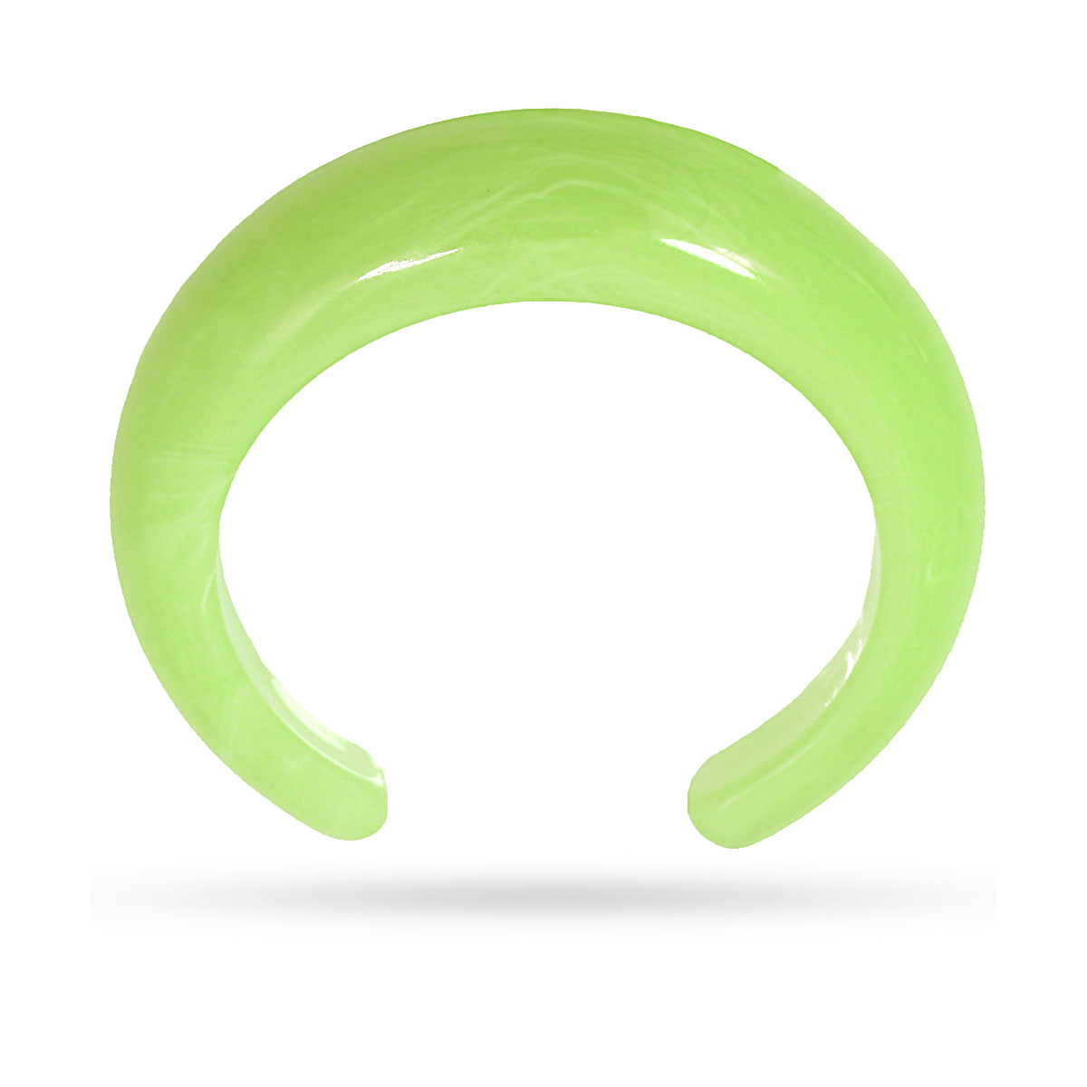 Pulsera Resin Plum Verde claro Anartxy