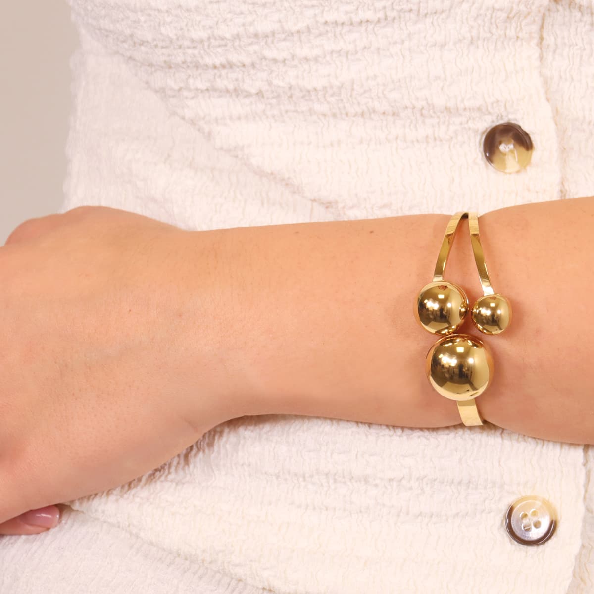 Pulsera Orbit Asteris Dorado Anartxy