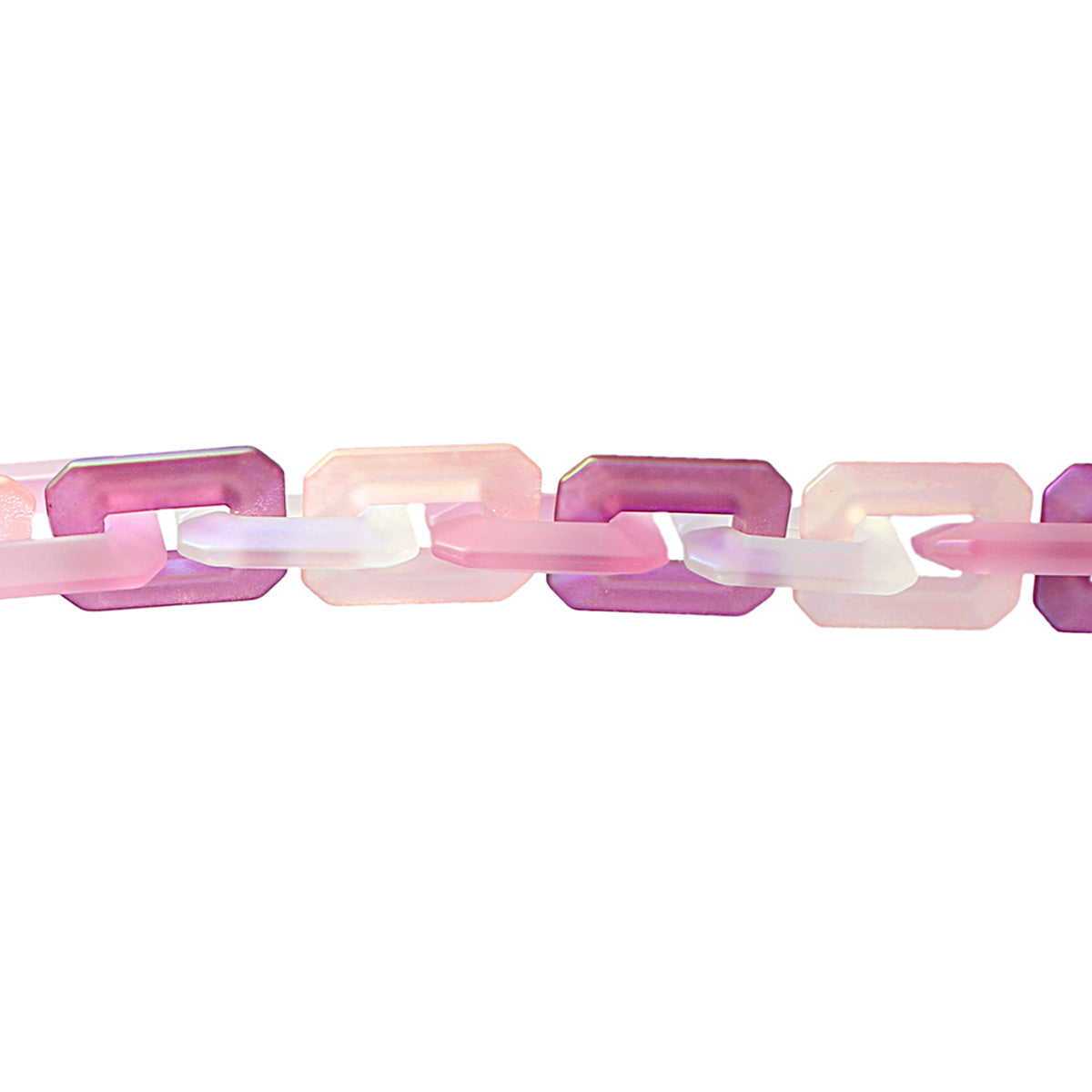 Pulsera Chains Square Rosa Anartxy