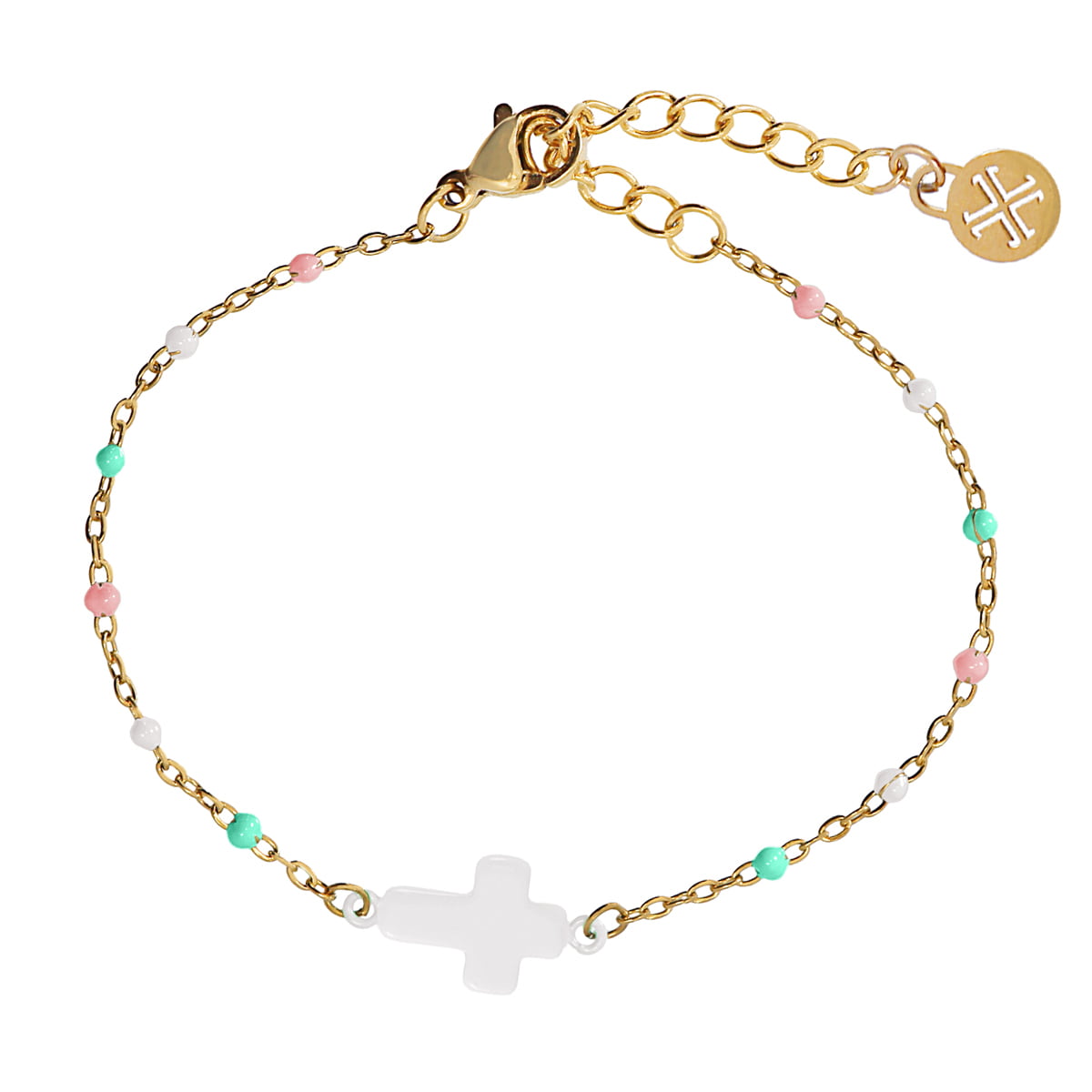Pulsera Cruz Latina