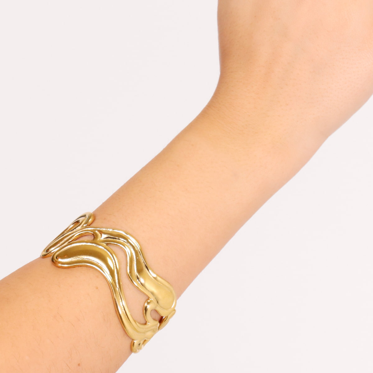 Pulsera Waves Multi Foam Dorado Anartxy