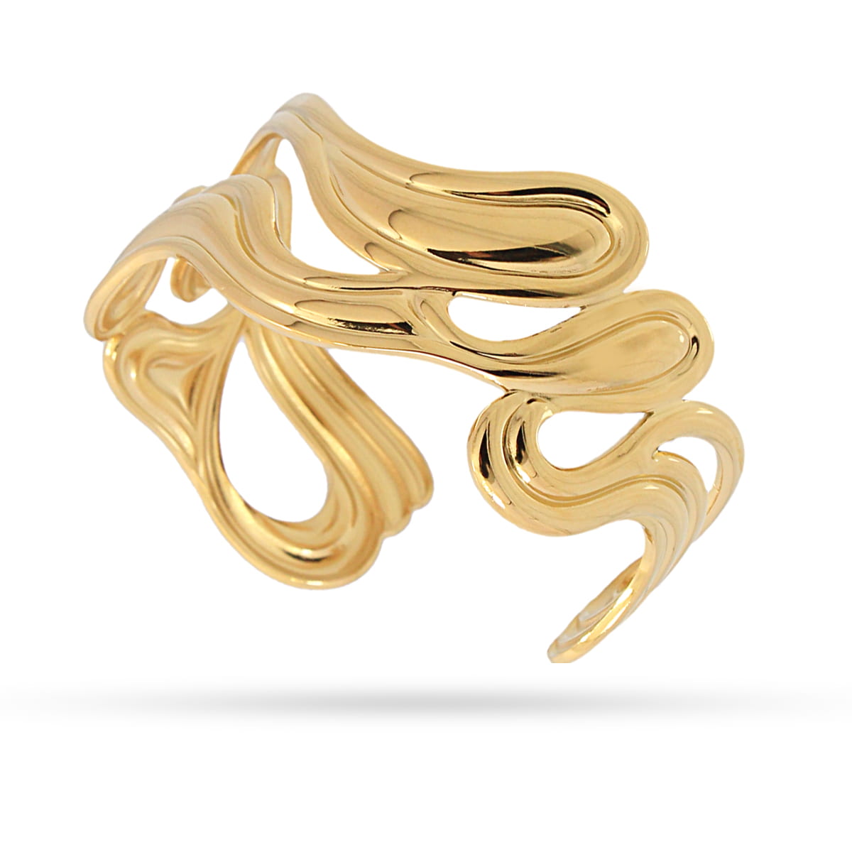Pulsera Waves Multi Foam Dorado Anartxy