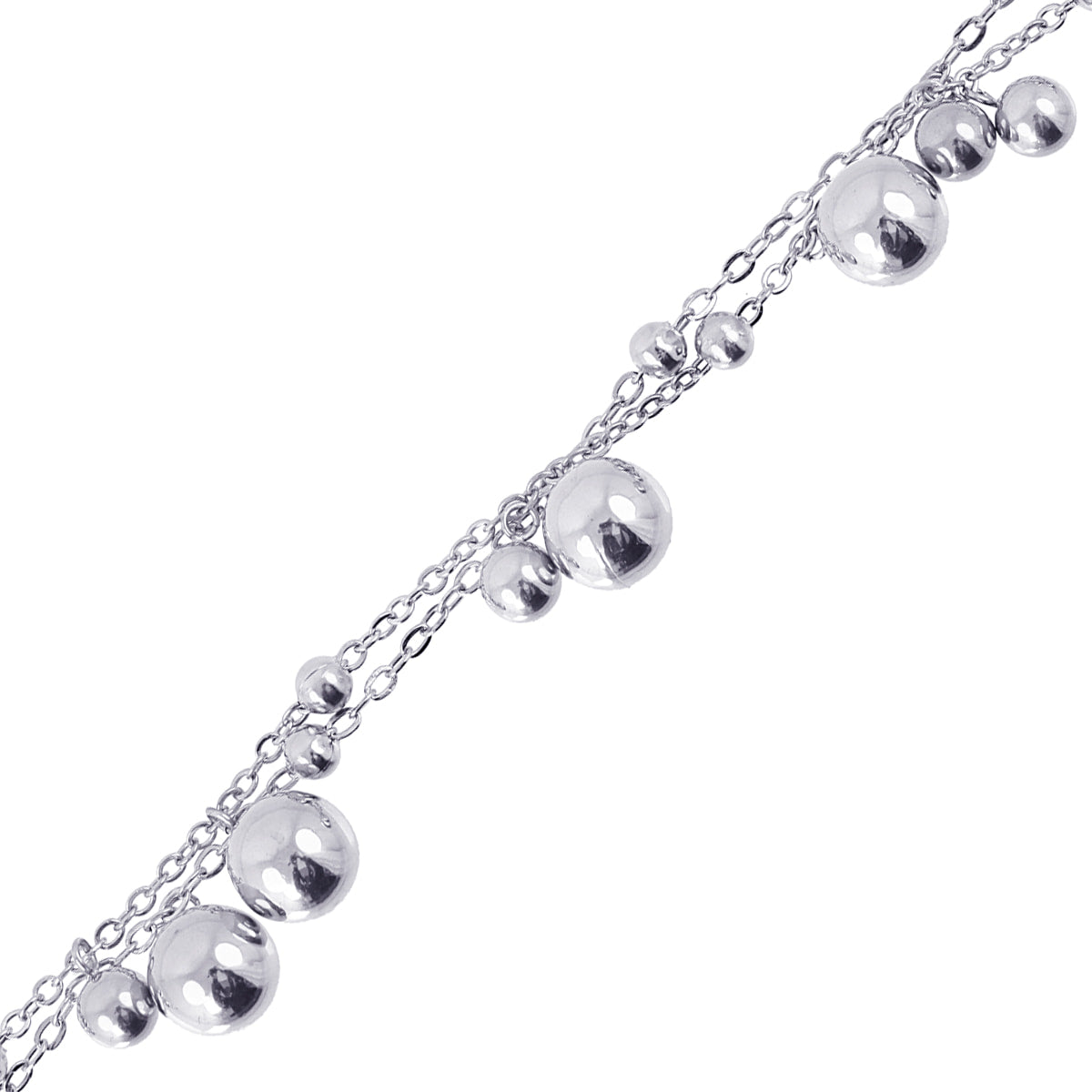 Pulsera Orbit Loom Plateado Anartxy