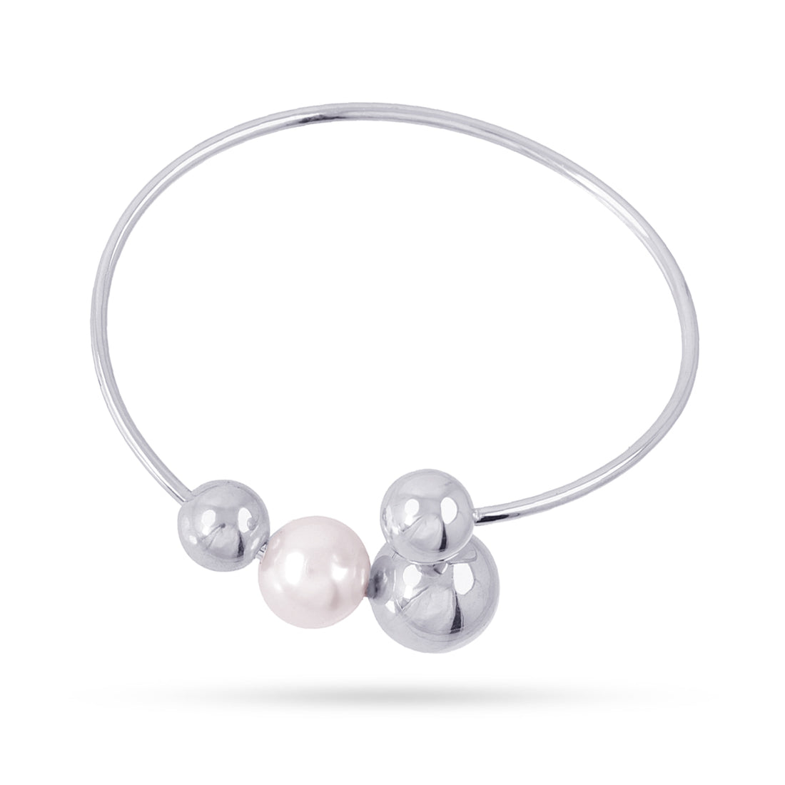 Pulsera Orbit Sphere Plateado Anartxy
