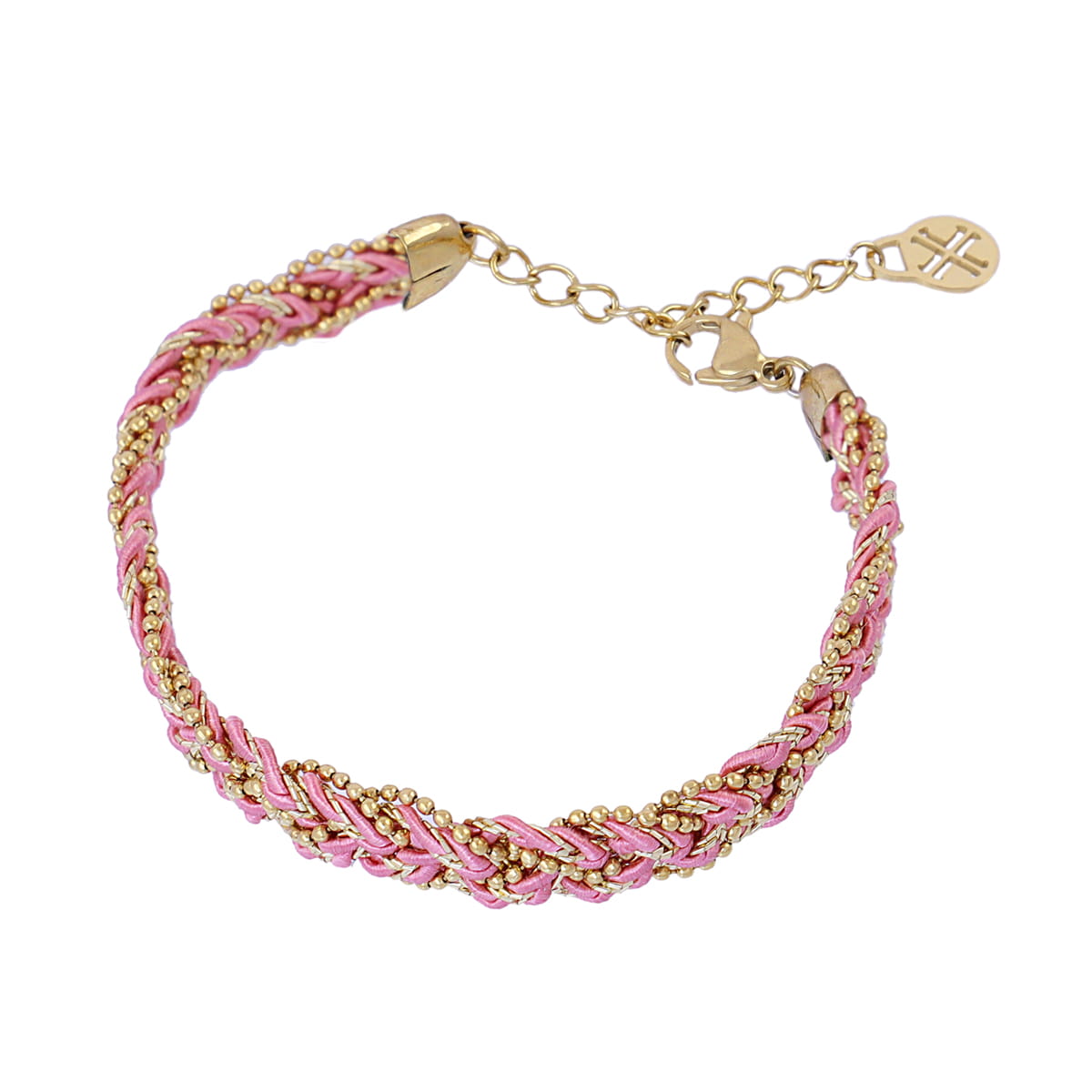 Pulsera Woven Serene Rosa Anartxy
