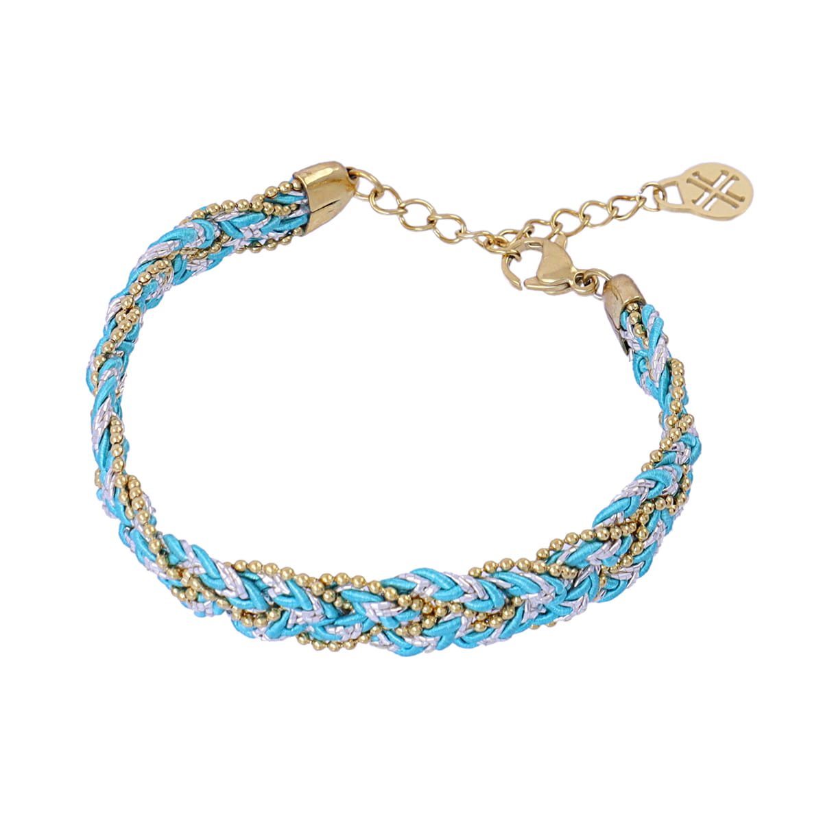 Pulsera Woven Serene Turquesa Anartxy