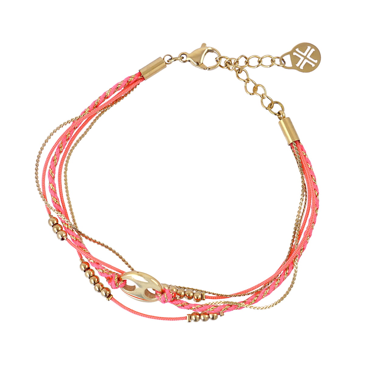 Pulsera Woven Coast Rosa Anartxy