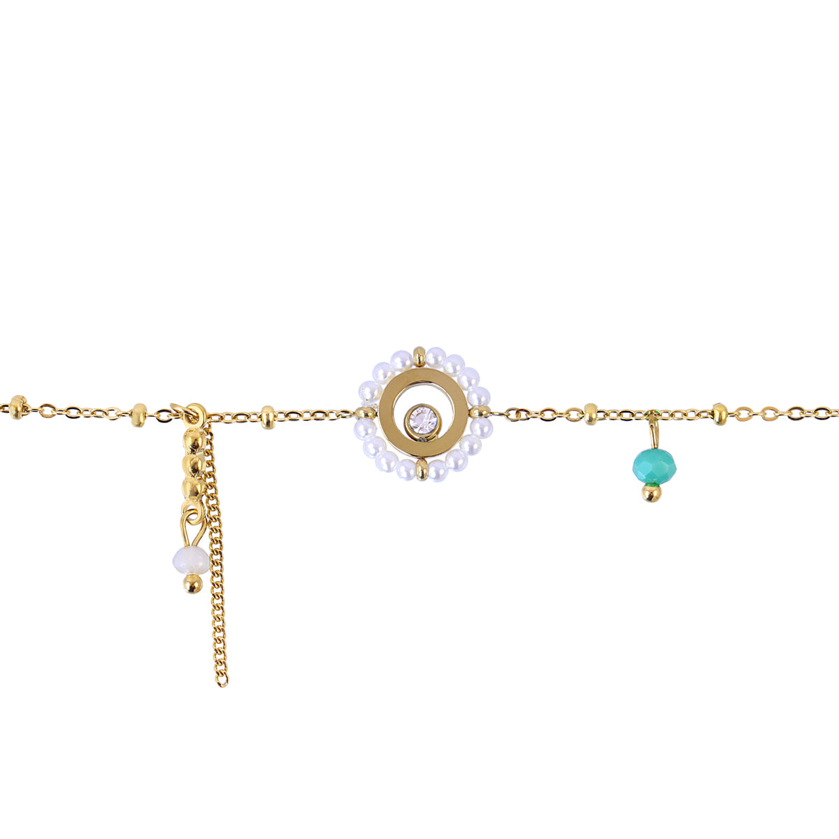Pulsera Tide Salty Dorado Anartxy
