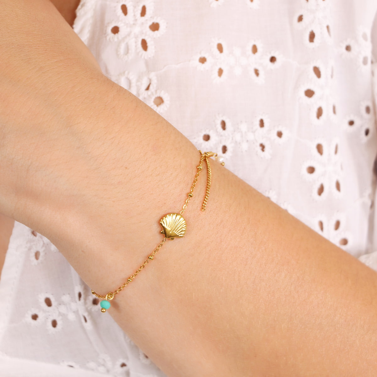 Pulsera Tide Seelie Dorado Anartxy