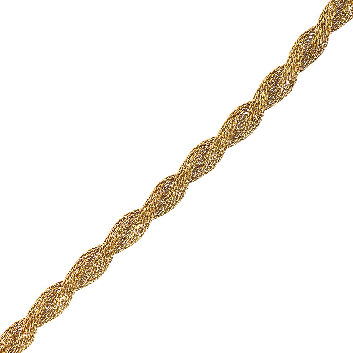 Pulsera Essentials Twist Dorado Anartxy