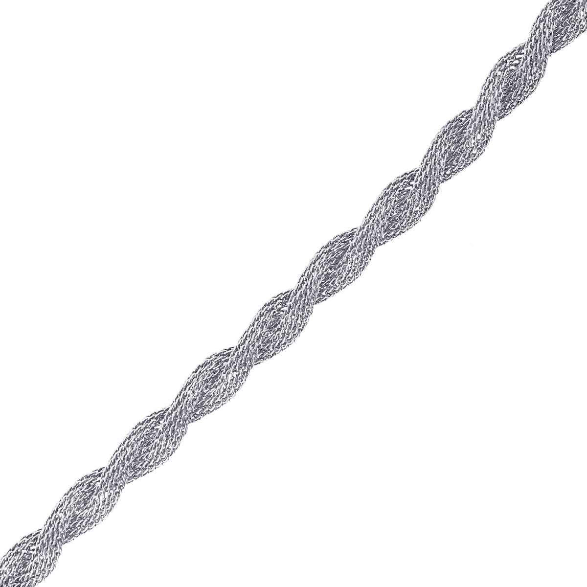 Pulsera Essentials Twist Plateado Anartxy