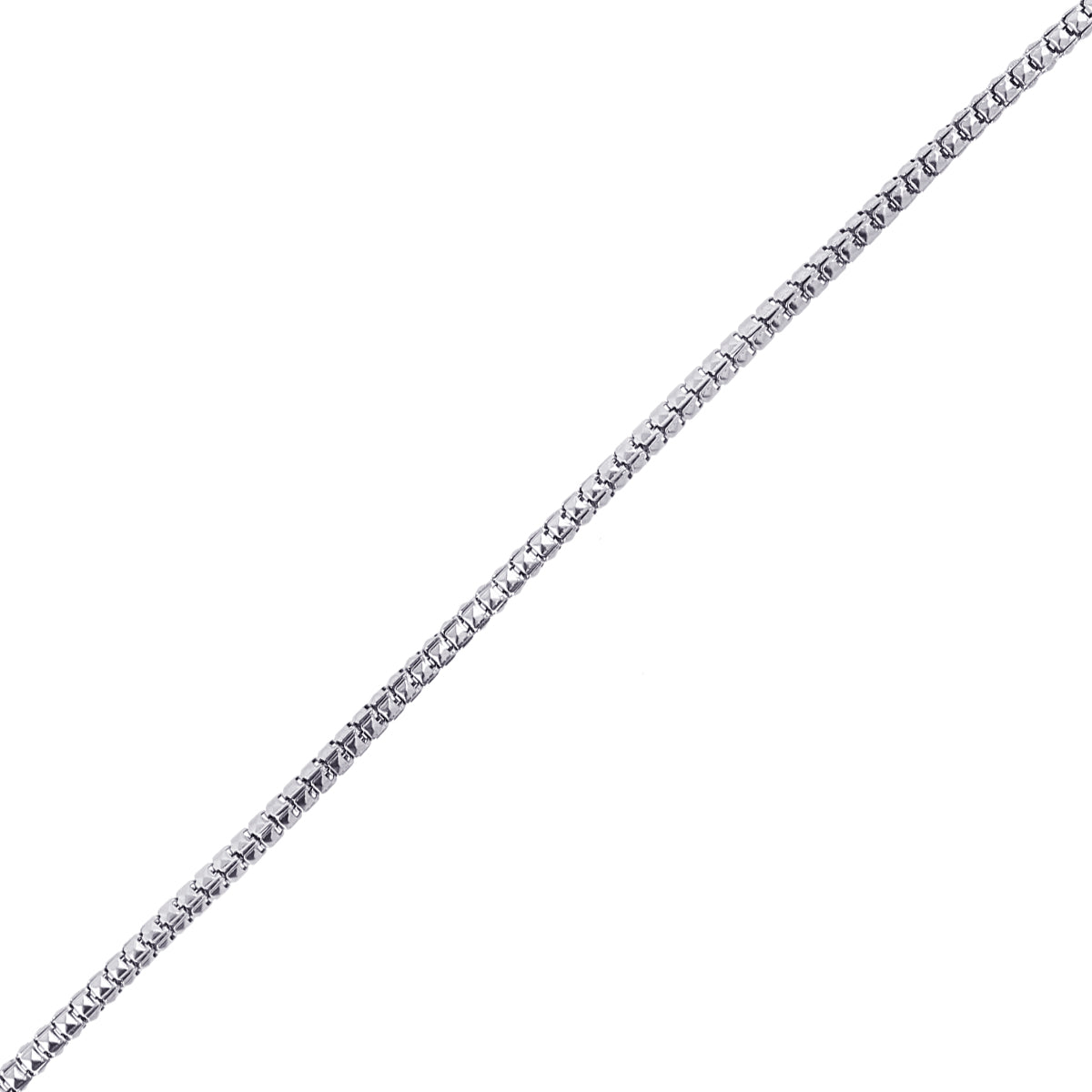 Pulsera Essentials Weave Plateado Anartxy