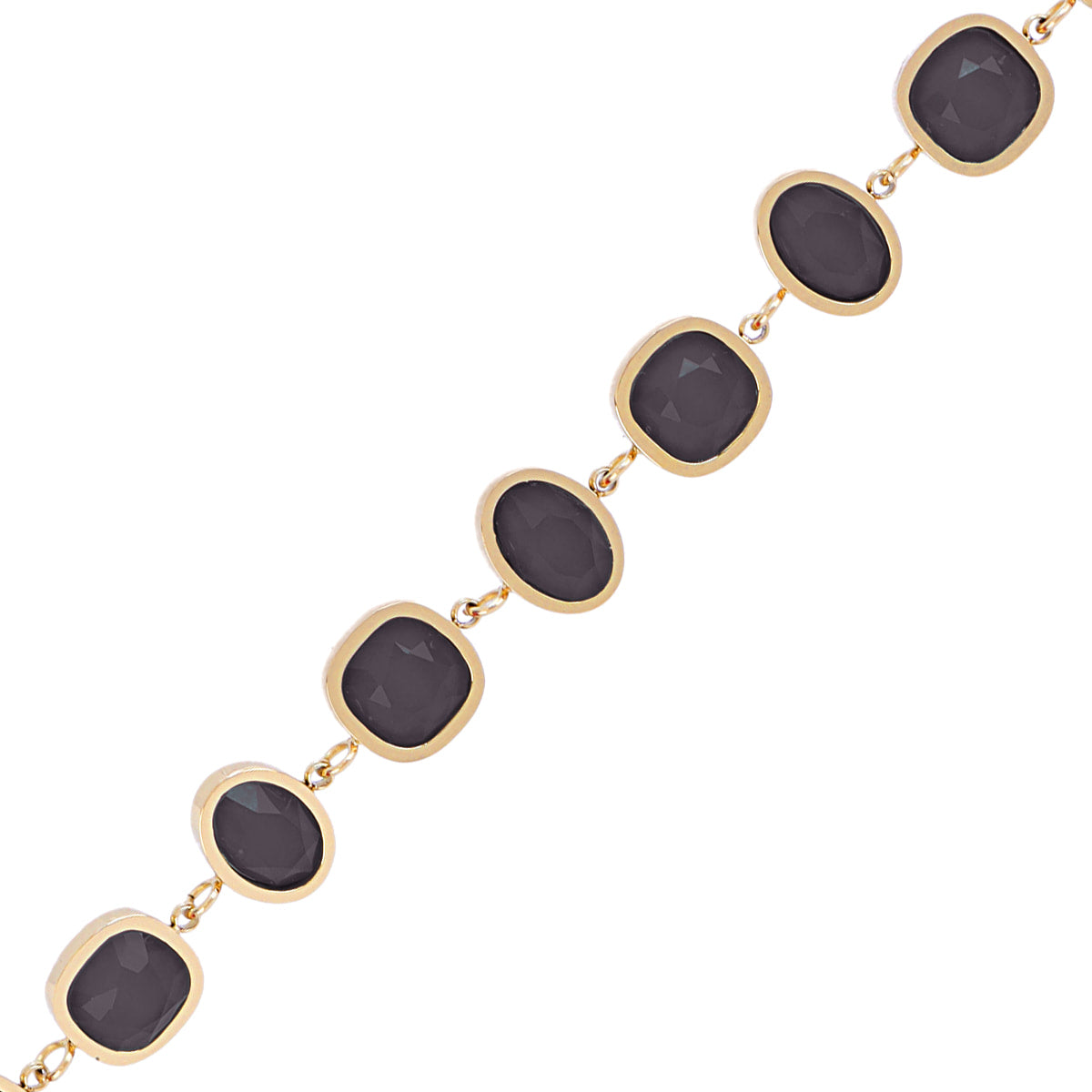 Pulsera Drops Glade Negro Anartxy