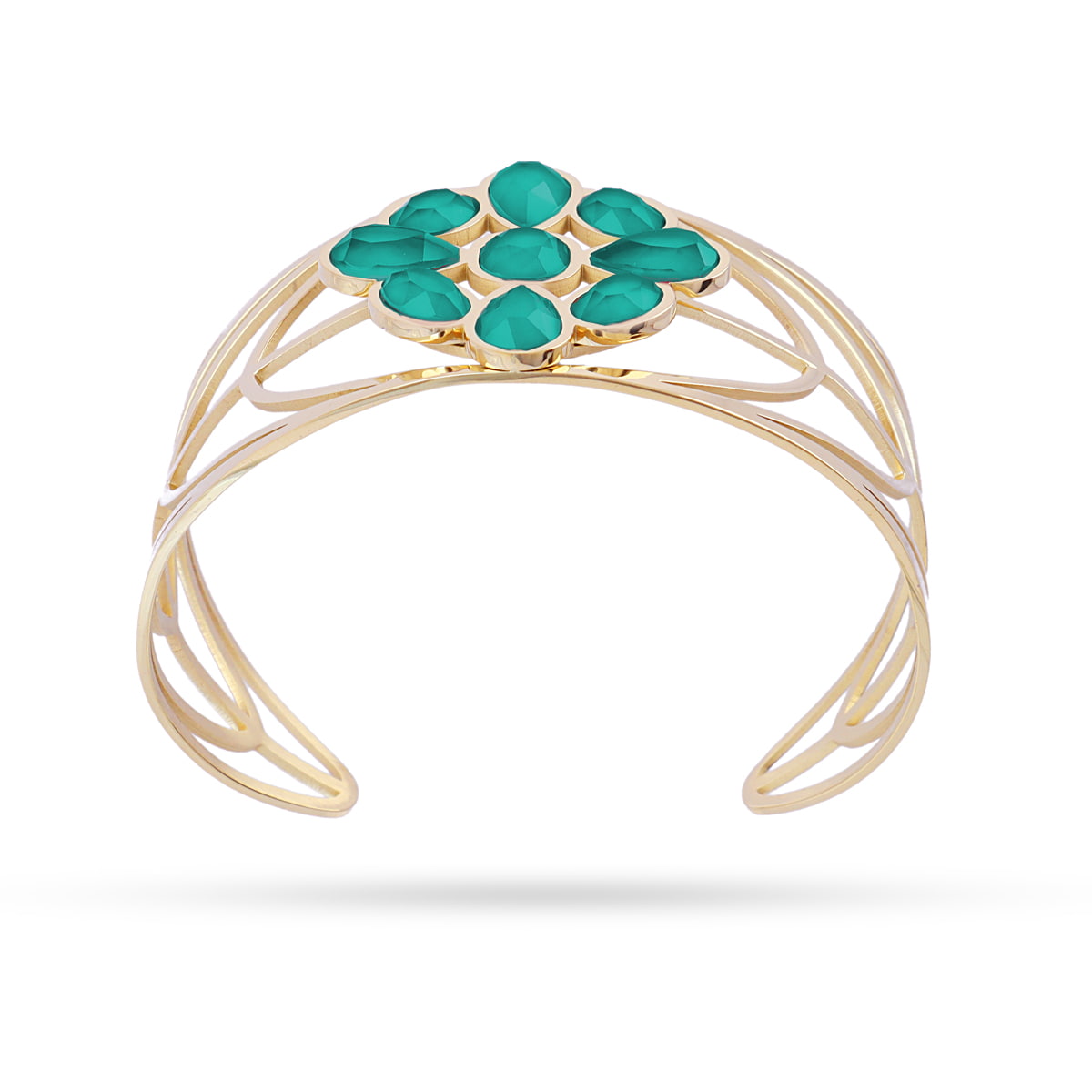 Pulsera Drops Lush Verde Anartxy