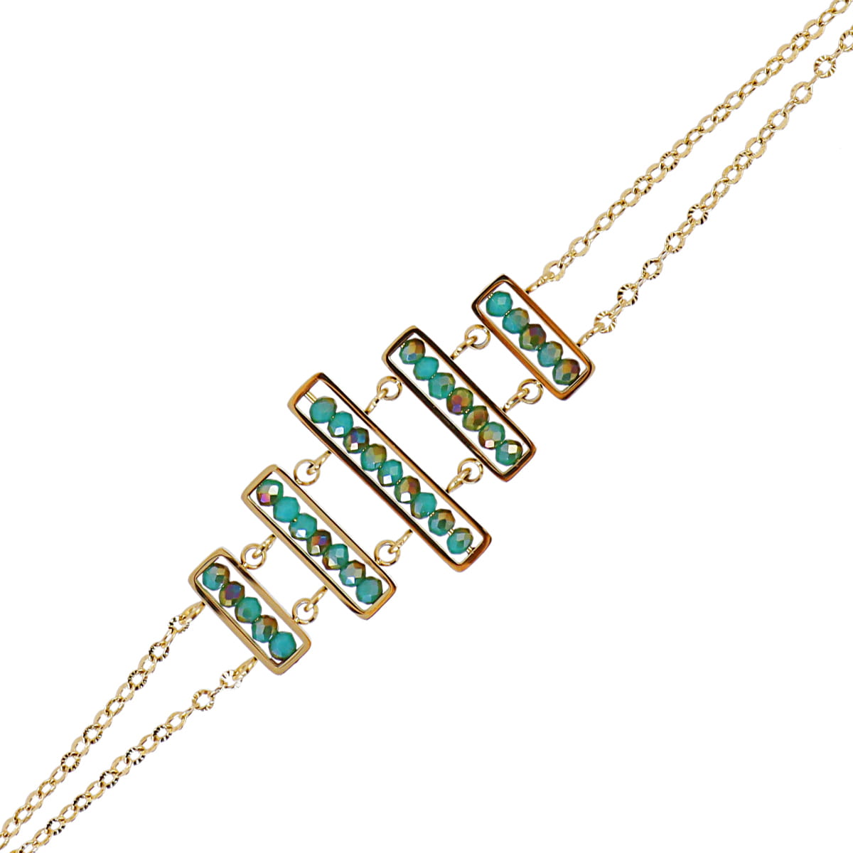 Pulsera Levity Glimmer Turquesa Anartxy