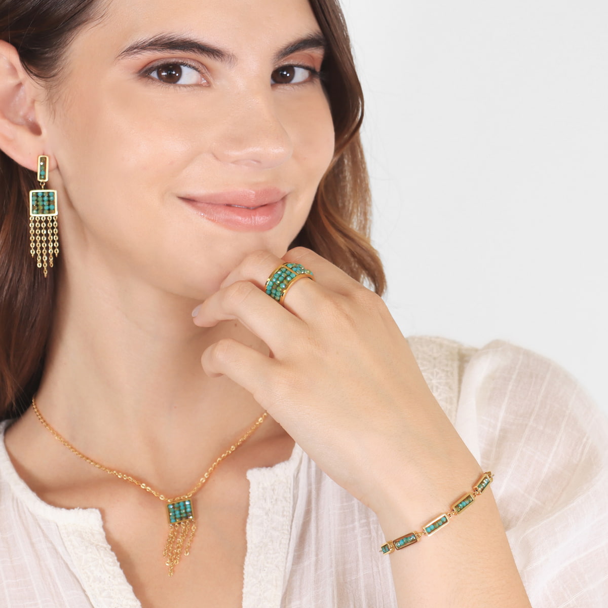 Pulsera Levity Dapple Turquesa Anartxy