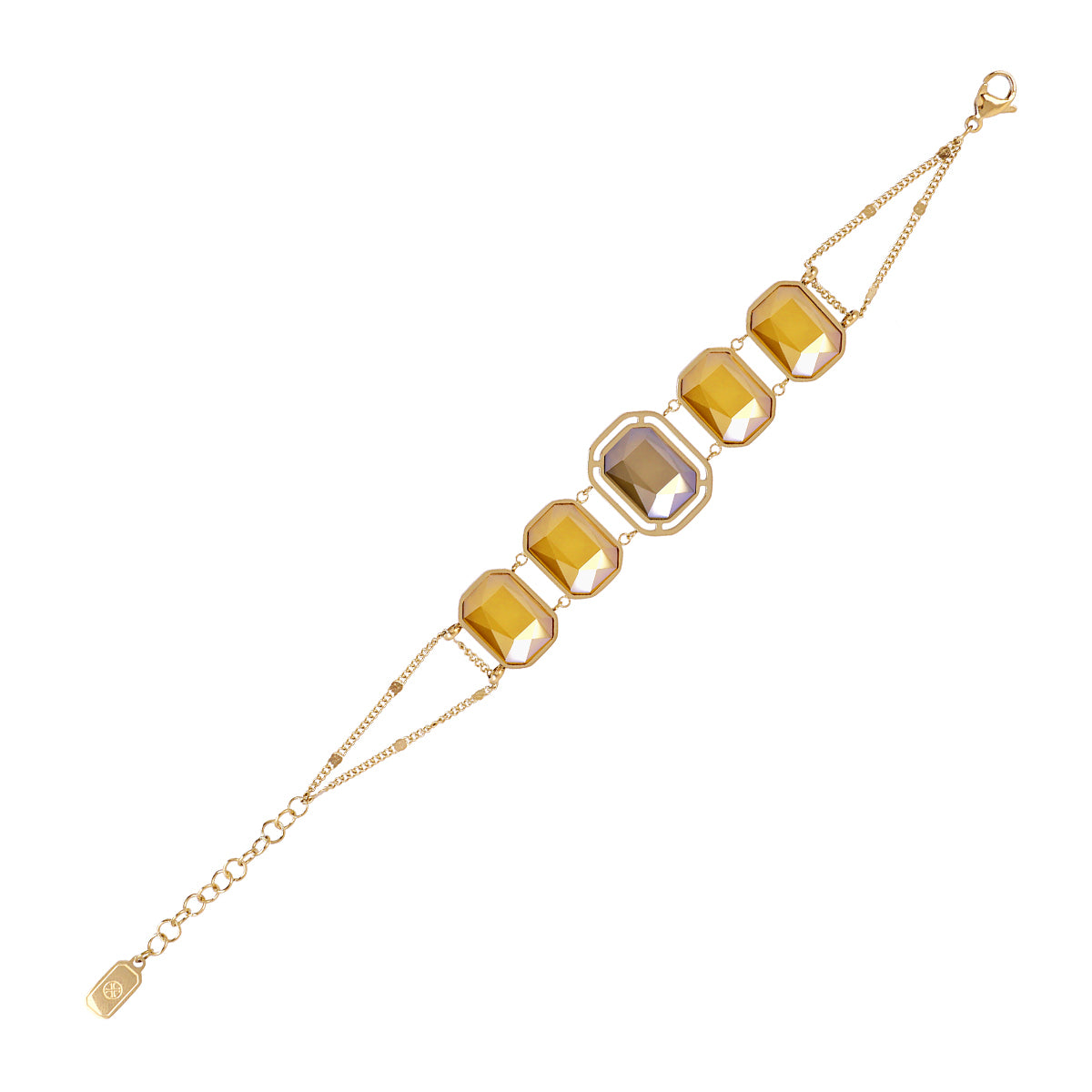 Pulsera Pixels Lunitha Amarillo Anartxy