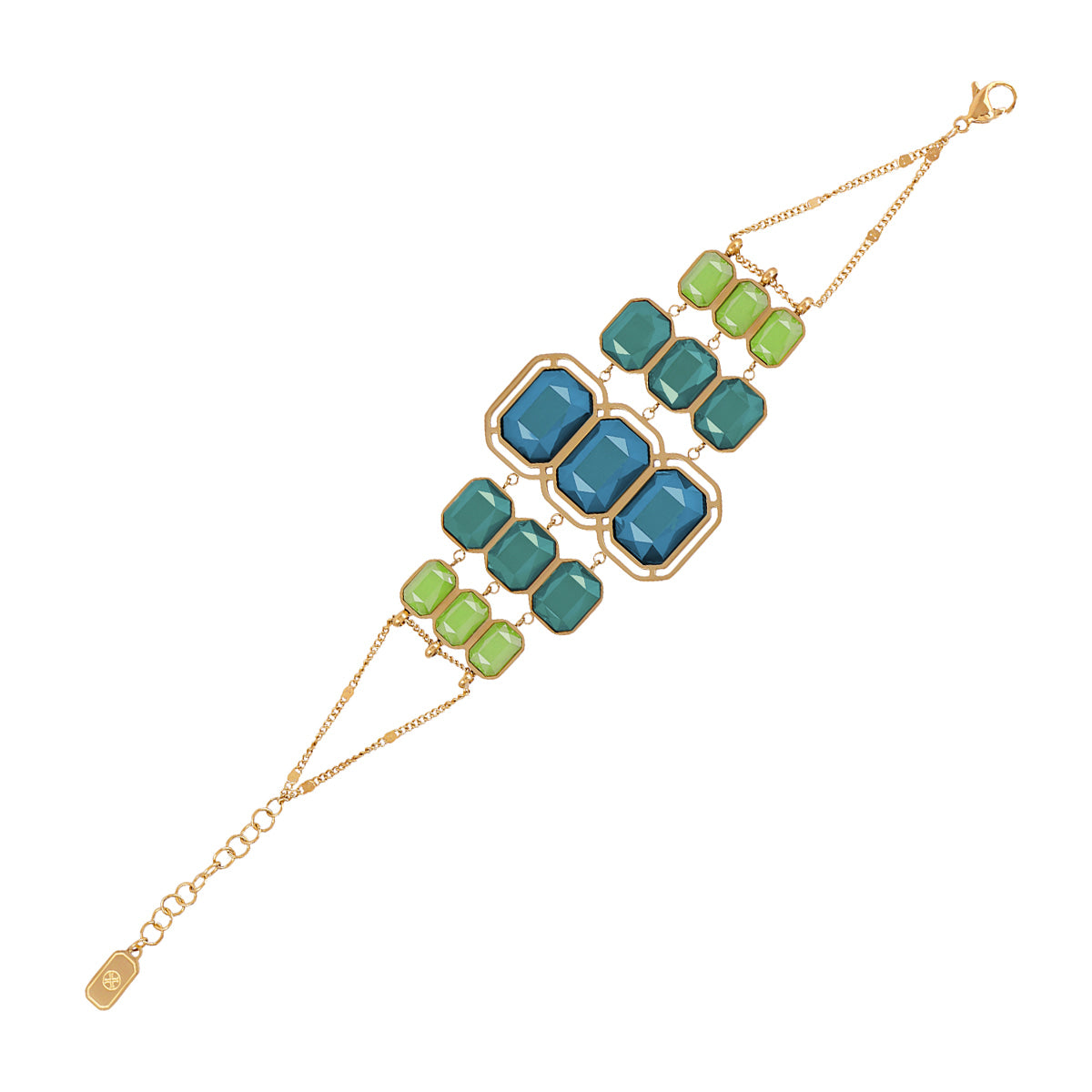Pulsera Pixels Glowd Azul Anartxy