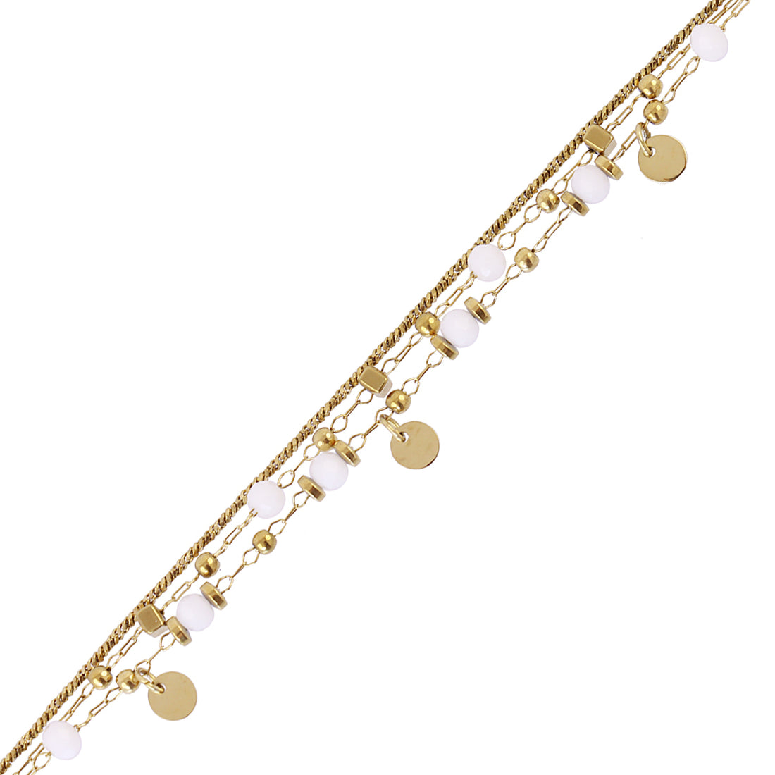 Pulsera Spirit Zyric Blanco Anartxy