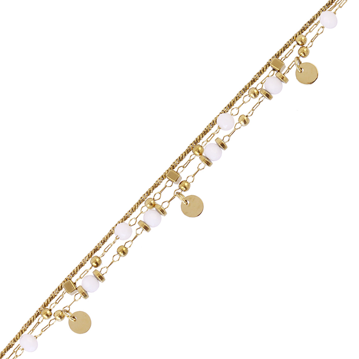 Pulsera Spirit Zyric Blanco Anartxy