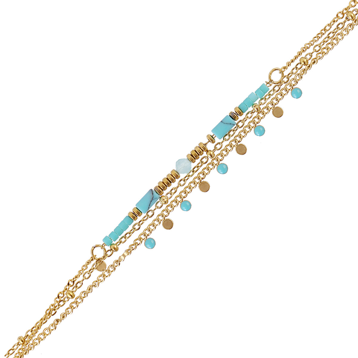 Pulsera Spirit Blyra Turquesa Anartxy