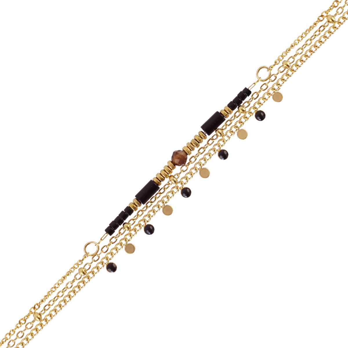 Pulsera Spirit Blyra Negro Anartxy