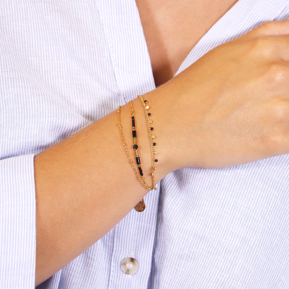 Pulsera Spirit Blyra Negro Anartxy