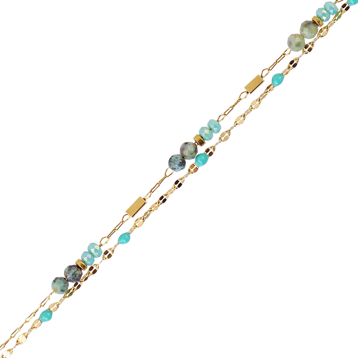 Pulsera Spirit Liss Turquesa Anartxy