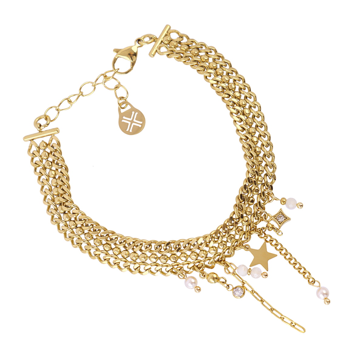 Pulsera Essentials Lucential Dorado Anartxy