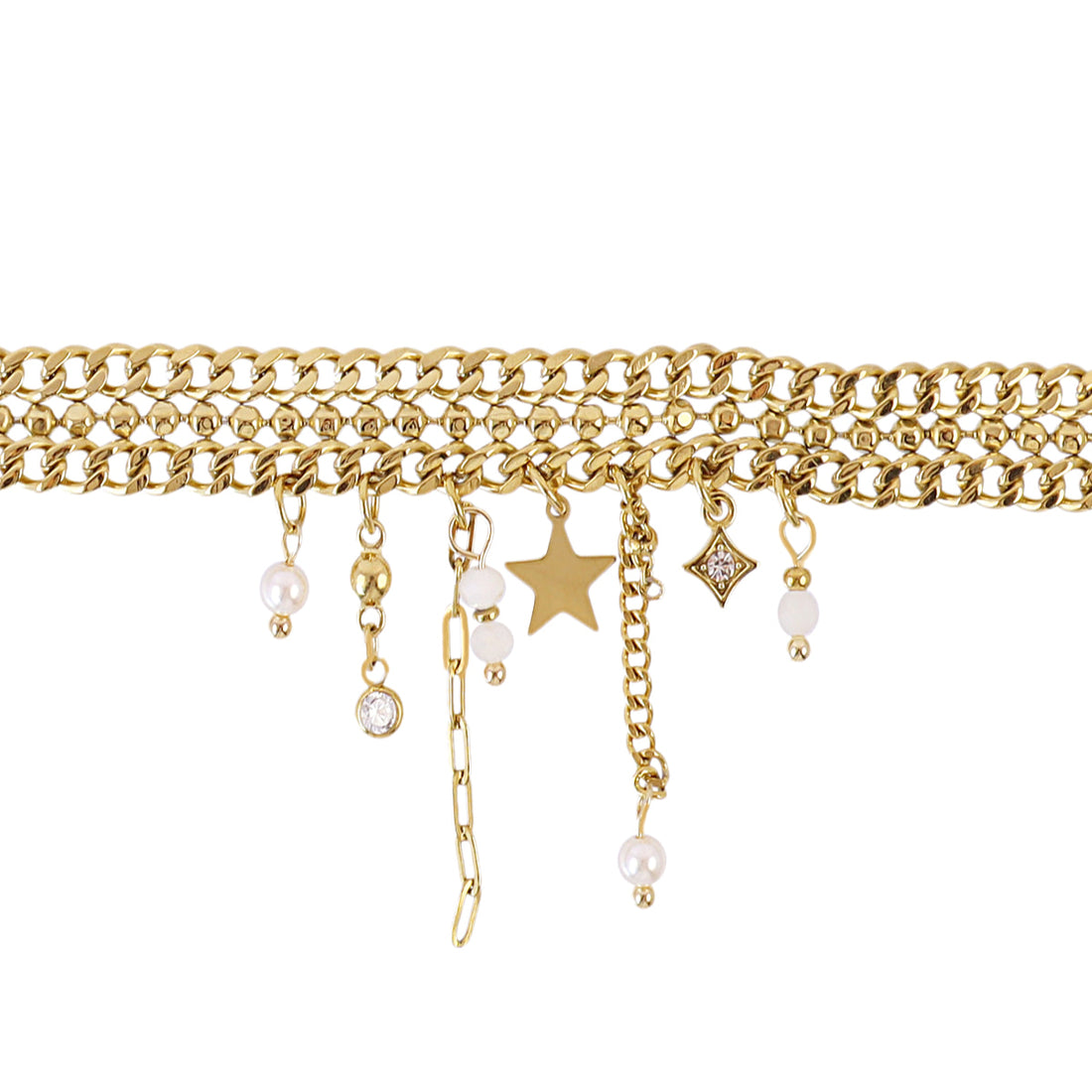 Pulsera Essentials Lucential Dorado Anartxy