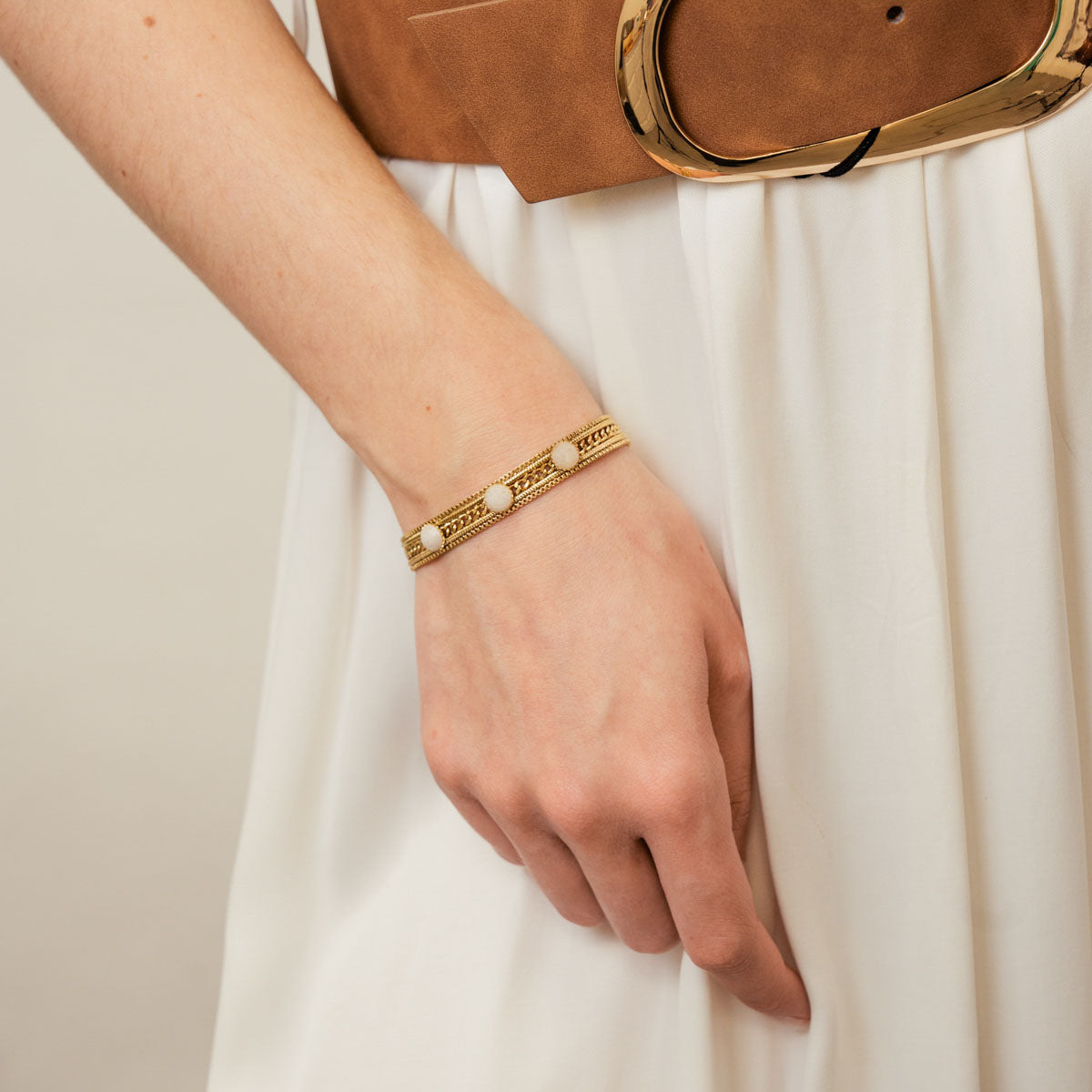 Pulsera Essentials Humet Dorado Anartxy