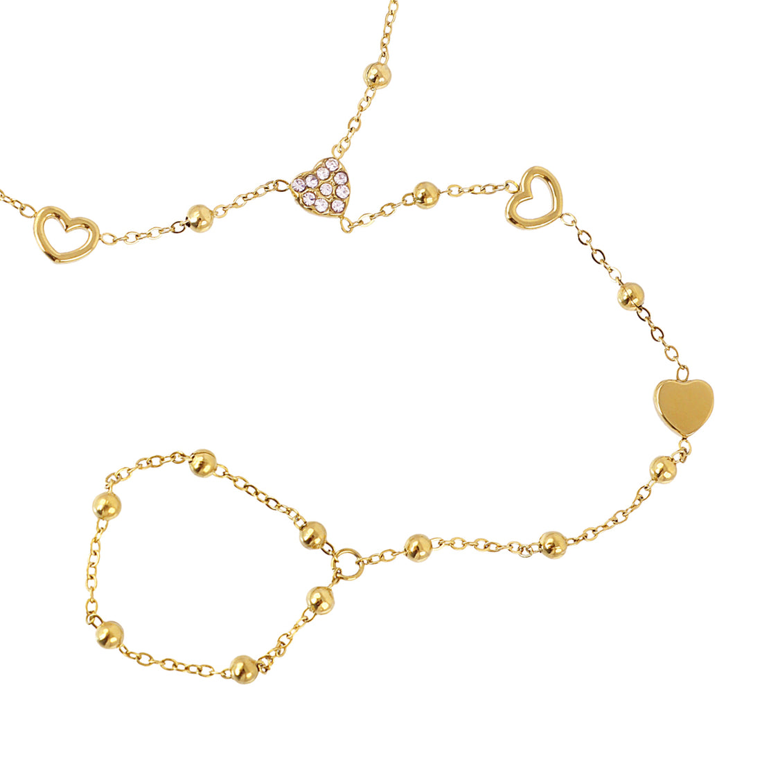 Pulsera Spirit Furl Dorado Anartxy