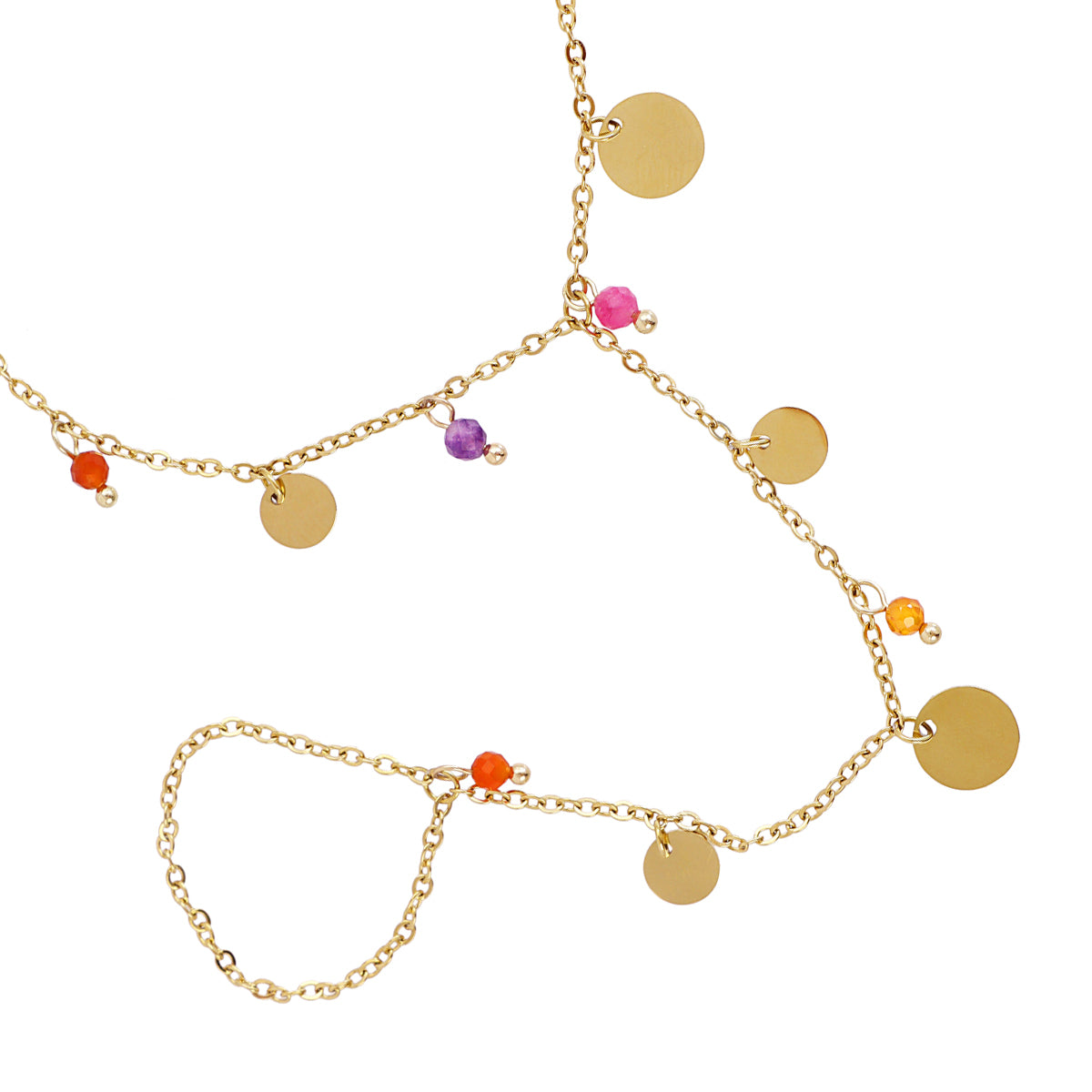 Pulsera Spirit Swirl Dorado Anartxy